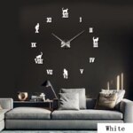 Trendy Cat Wall Clock