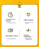 Cute Flapping Duck Cat Toy