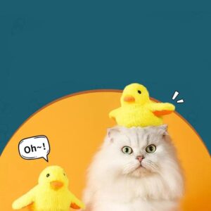 Cute Flapping Duck Cat Toy
