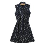 Cat Design Summer Dress
