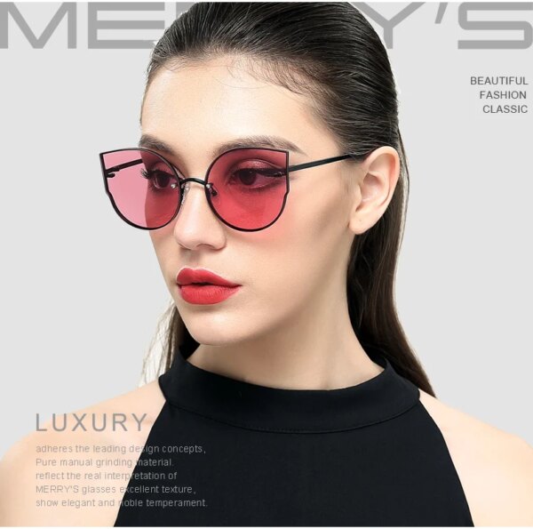 Classic Brand Designer Cat Eye Sunglasses