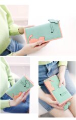 Ladies Cute Cat Wallets
