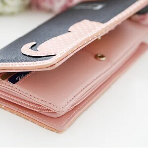 Ladies Cute Cat Wallets