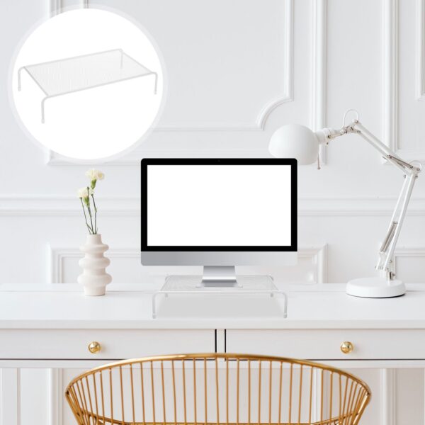 Iron Mesh Laptop Stand - Creative Cat Barrier