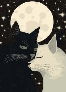 Cute Cat Canvas Paintings