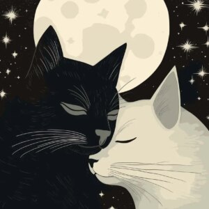 Cute Cat Canvas Paintings