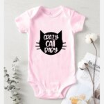 Crazy Cat Baby Romper