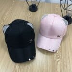 Cute Cat Ears Baseball Cap