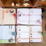 Kawaii Cat Magnetic Buckle Notebook