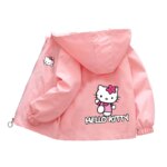 Hello Kitty Cartoon Hooded Jacket for Kids