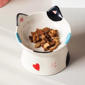 Cute Ceramic Cat Bowl