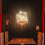 Noodle Cat Neon Sign – Ramen Cat LED Light