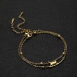 223836-2flzho.jpg Stainless Steel Cute Cat Bracelet