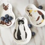 223987-flzrxg.jpg Japanese Style Cat Ceramic Sauce Dish