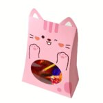 Cute Cat Paper Candy Gift Boxes