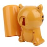 Cartoon Cat Toothbrush Cup and Automatic Toothpaste Dispenser