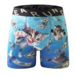 Mens 3D Cat Print Boxer Briefs
