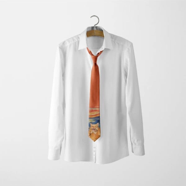 Cat Scream Tie