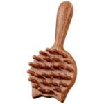 Sandalwood Cat Shape Scalp Massage Brush