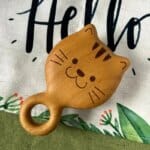 cute cat sandalwood air cushion hair comb