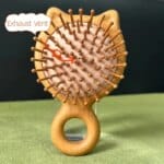 cute cat sandalwood air cushion hair comb