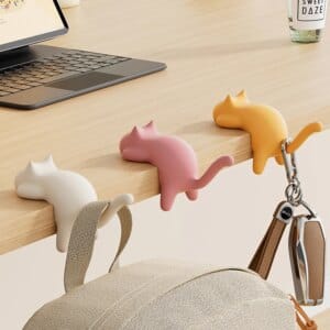 Cat Shaped No Trace Wall Hook