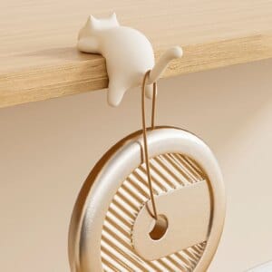 Cat Shaped No Trace Wall Hook
