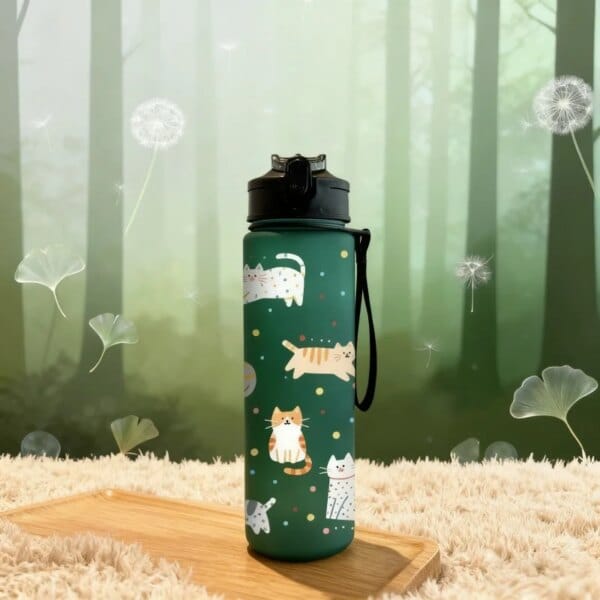 Cute 3D Cat Water Bottle