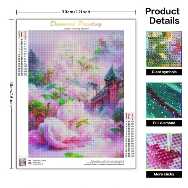 DIY 5D cat mosaic diamond painting kit