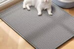 extra large cat litter mat