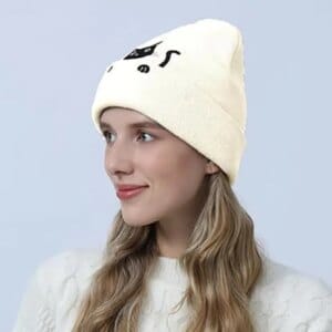 Cute Cat Knitted Winter Beanie