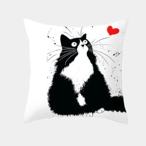 Balinese Cat Home cute cartoon cat cushion cover