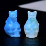 231355-w1vudw.jpg Natural Crystal Cat Skull Figurine