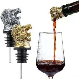 Balinese Cat Home cat head wine pourer