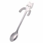 Stainless Steel Cartoon Cat Coffee Spoon