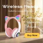 LED Cat Ear Headphones