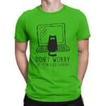 Don’t Worry I’m From Tech Support Cat T-Shirt