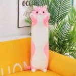 long cat plush body pillow