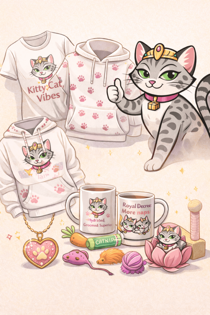 Cleocatra – Queen of KittyCat Gifts Meet Cleocatra – Queen of KittyCat Gifts