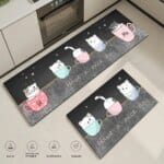 236149-mzwwf0.jpg Cat Print Anti slip Mat