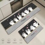 Cat Print Anti slip Mat