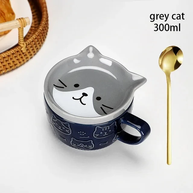 grey cat