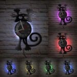 237849-xckhh6.jpg Kitty Cat Vintage LP Record Vinyl Wall Clock